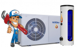 NORDline WWBA 9,5kW + TUV 200l - Tepelné čerpadlo včetně montáže na klíč s TUV